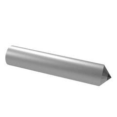 Norton - 1" Long x 1/4" Shank Diam Single Point Diamond Dresser - 60° Included Angle - Industrial Tool & Supply