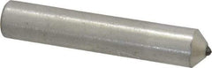Norton - 1/4 Carat Single Point Diamond Dresser - 2" Long x 3/8" Shank Diam, 60° Included Angle - Industrial Tool & Supply