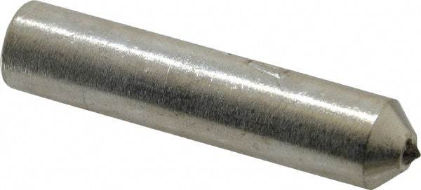 Norton - 1/3 Carat Single Point Diamond Dresser - 2" Long x 7/16" Shank Diam, 60° Included Angle - Industrial Tool & Supply