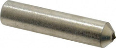 Norton - 1/2 Carat Single Point Diamond Dresser - 2" Long x 7/16" Shank Diam, 60° Included Angle - Industrial Tool & Supply