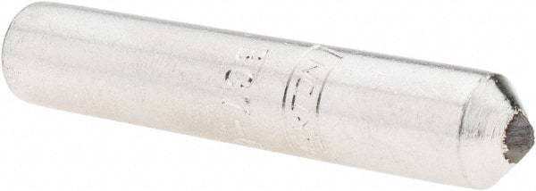 Norton - 3/4 Carat Single Point Diamond Dresser - 2" Long x 3/8" Shank Diam, 60° Included Angle - Industrial Tool & Supply