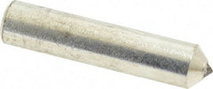 Norton - 3/4 Carat Single Point Diamond Dresser - 2" Long x 7/16" Shank Diam, 90° Included Angle - Industrial Tool & Supply