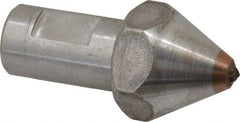 Norton - 1/3 Carat Single Point Diamond Dresser - 1-7/16" Long x 7/16" Shank Diam, 60° Included Angle - Industrial Tool & Supply