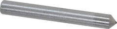 Norton - 1" Long x 1/8" Shank Diam Single Point Diamond Dresser - Convex Radius, 90° Included Angle - Industrial Tool & Supply