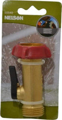 Nelson - Garden Hose Adapter - Brass - Industrial Tool & Supply