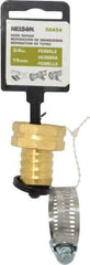 Nelson - 3/4 Garden Hose Fitting - Brass, Female Connector - Industrial Tool & Supply