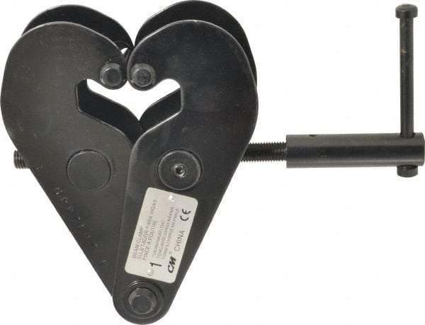 CM - 2,000 Lbs. Load Capacity Beam Clamp - 3 to 9 Inch Max Grip - Industrial Tool & Supply