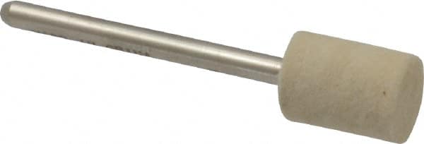 Divine Brothers - 3/8" Diam 1/8" Shank Diam Medium Density Cylinder Shaped Mounted Bob - Industrial Tool & Supply
