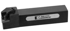 Kennametal - MCMN, Neutral Cut, 0° Lead Angle, 25mm Shank Height x 25mm Shank Width, Negative Rake Indexable Turning Toolholder - 150mm OAL, CN..1204.. Insert Compatibility, Series Kenloc - Industrial Tool & Supply