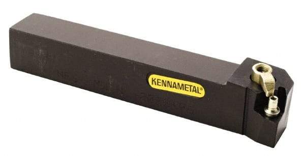Kennametal - MWLN, Left Hand Cut, 5° Lead Angle, 25mm Shank Height x 25mm Shank Width, Negative Rake Indexable Turning Toolholder - 150mm OAL, WN..0604.. Insert Compatibility, Series Kenloc - Industrial Tool & Supply