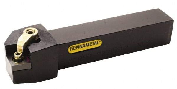 Kennametal - MCRN, Left Hand Cut, 15° Lead Angle, 25mm Shank Height x 25mm Shank Width, Negative Rake Indexable Turning Toolholder - 150mm OAL, CN..1204.. Insert Compatibility, Series Kenloc - Industrial Tool & Supply