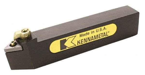 Kennametal - MTEN, Neutral Cut, 0° Lead Angle, 32mm Shank Height x 25mm Shank Width, Negative Rake Indexable Turning Toolholder - 170mm OAL, TN..2204.. Insert Compatibility, Series Kenloc - Industrial Tool & Supply