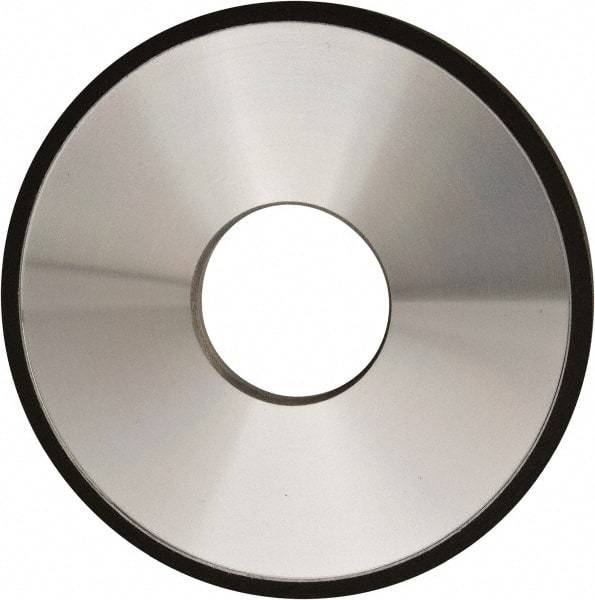 Made in USA - 4" Diam x 1-1/4" Hole x 1/4" Thick, N Hardness, 220 Grit Surface Grinding Wheel - Diamond, Type 1A1, Very Fine Grade - Industrial Tool & Supply