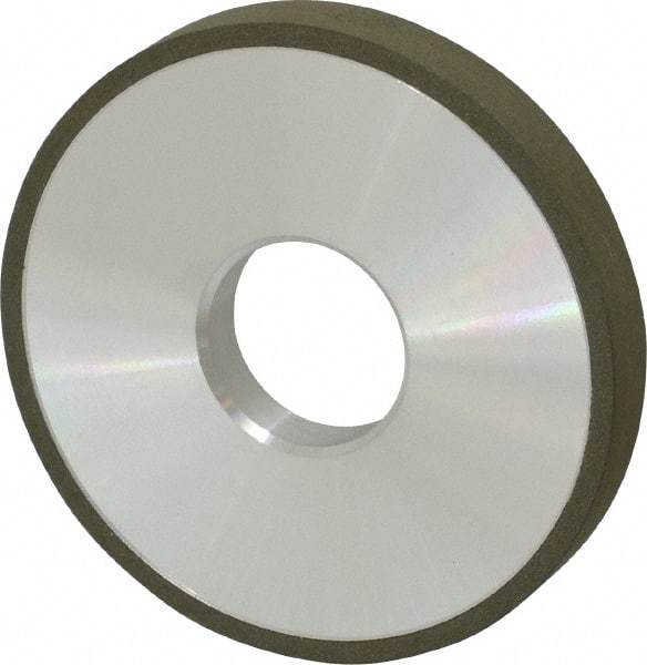 Made in USA - 4" Diam x 1-1/4" Hole x 1/2" Thick, N Hardness, 150 Grit Surface Grinding Wheel - Diamond, Type 1A1, Very Fine Grade - Industrial Tool & Supply