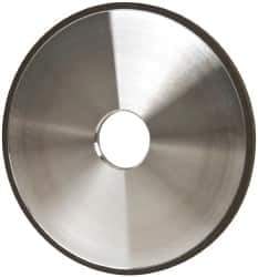 Made in USA - 6" Diam x 1-1/4" Hole x 1/4" Thick, N Hardness, 100 Grit Surface Grinding Wheel - Diamond, Type 1A1, Fine Grade - Industrial Tool & Supply