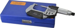 Value Collection - 1 Inch, Friction, Electronic Point Micrometer - 30° Point Angle - Industrial Tool & Supply