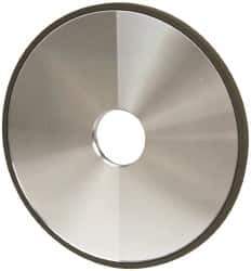 Made in USA - 6" Diam x 1-1/4" Hole x 1/4" Thick, N Hardness, 220 Grit Surface Grinding Wheel - Diamond, Type 1A1, Very Fine Grade - Industrial Tool & Supply
