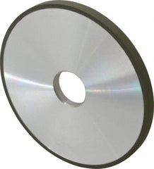 Made in USA - 6" Diam x 1-1/4" Hole x 3/8" Thick, N Hardness, 220 Grit Surface Grinding Wheel - Diamond, Type 1A1, Very Fine Grade - Industrial Tool & Supply