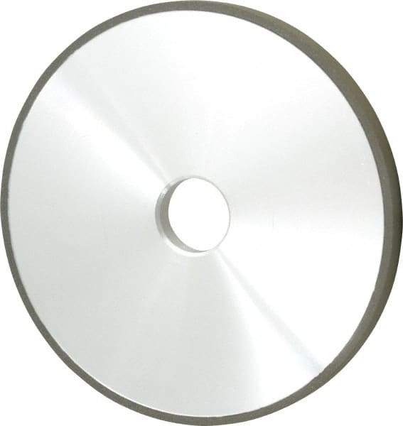 Made in USA - 7" Diam x 1-1/4" Hole x 1/2" Thick, N Hardness, 100 Grit Surface Grinding Wheel - Diamond, Type 1A1, Fine Grade - Industrial Tool & Supply