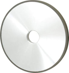 Made in USA - 7" Diam x 1-1/4" Hole x 1/2" Thick, N Hardness, 100 Grit Surface Grinding Wheel - Diamond, Type 1A1, Fine Grade - Industrial Tool & Supply