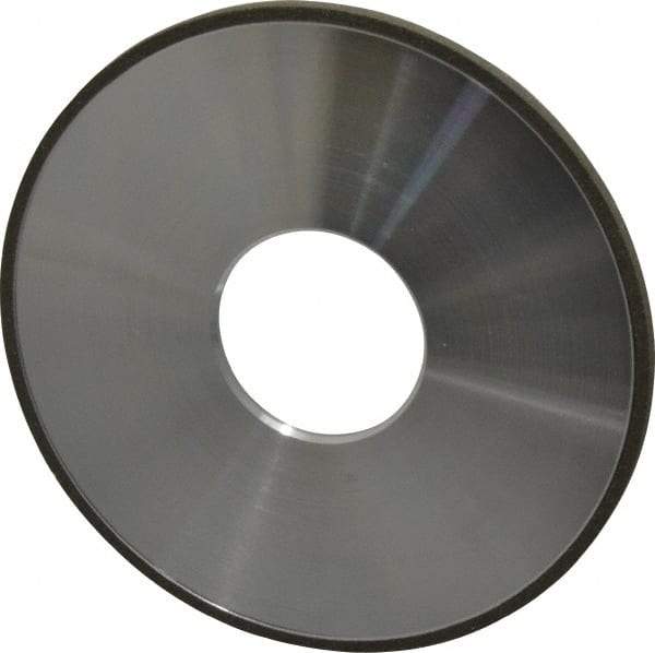 Made in USA - 4" Diam x 1-1/4" Hole x 1/8" Thick, N Hardness, 100 Grit Surface Grinding Wheel - Diamond, Type 1A1, Fine Grade - Industrial Tool & Supply