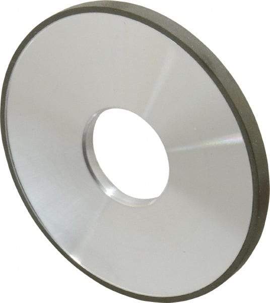 Made in USA - 4" Diam x 1-1/4" Hole x 1/4" Thick, N Hardness, 220 Grit Surface Grinding Wheel - Diamond, Type 1A1, Very Fine Grade - Industrial Tool & Supply