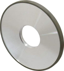 Made in USA - 4" Diam x 1-1/4" Hole x 1/4" Thick, N Hardness, 220 Grit Surface Grinding Wheel - Diamond, Type 1A1, Very Fine Grade - Industrial Tool & Supply