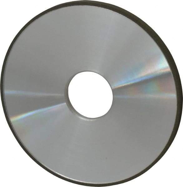 Made in USA - 5" Diam x 1-1/4" Hole x 1/4" Thick, N Hardness, 100 Grit Surface Grinding Wheel - Diamond, Type 1A1, Fine Grade - Industrial Tool & Supply