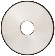 Made in USA - 5" Diam x 1-1/4" Hole x 1/4" Thick, N Hardness, 220 Grit Surface Grinding Wheel - Diamond, Type 1A1, Very Fine Grade - Industrial Tool & Supply