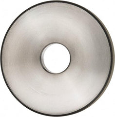Made in USA - 5" Diam x 1-1/4" Hole x 1/2" Thick, N Hardness, 100 Grit Surface Grinding Wheel - Diamond, Type 1A1, Fine Grade - Industrial Tool & Supply