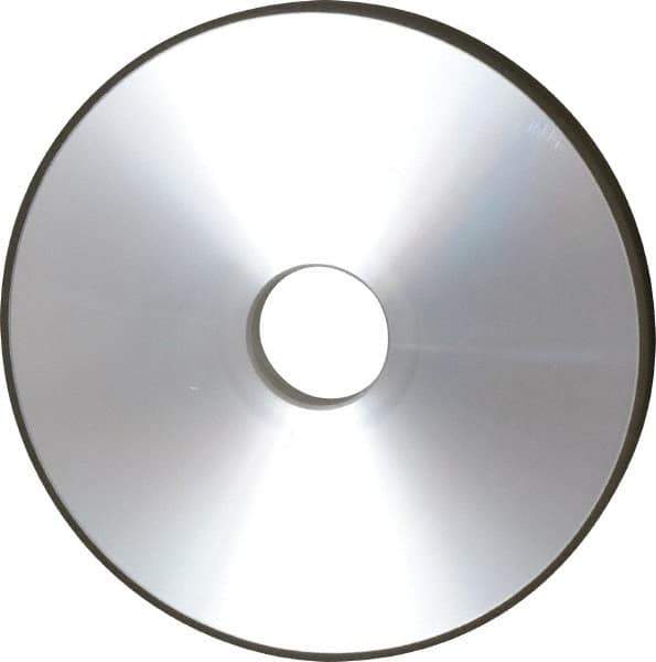 Made in USA - 6" Diam x 1-1/4" Hole x 1/2" Thick, N Hardness, 220 Grit Surface Grinding Wheel - Diamond, Type 1A1, Very Fine Grade - Industrial Tool & Supply