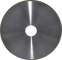 Made in USA - 7" Diam x 1-1/4" Hole x 1/4" Thick, N Hardness, 100 Grit Surface Grinding Wheel - Diamond, Type 1A1, Fine Grade - Industrial Tool & Supply