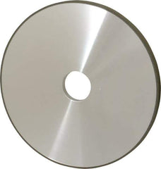 Made in USA - 7" Diam x 1-1/4" Hole x 3/8" Thick, N Hardness, 100 Grit Surface Grinding Wheel - Diamond, Type 1A1, Fine Grade - Industrial Tool & Supply