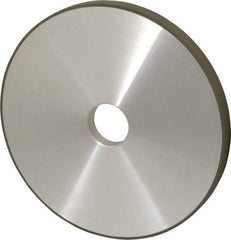 Made in USA - 7" Diam x 1-1/4" Hole x 1/2" Thick, N Hardness, 100 Grit Surface Grinding Wheel - Diamond, Type 1A1, Fine Grade - Industrial Tool & Supply