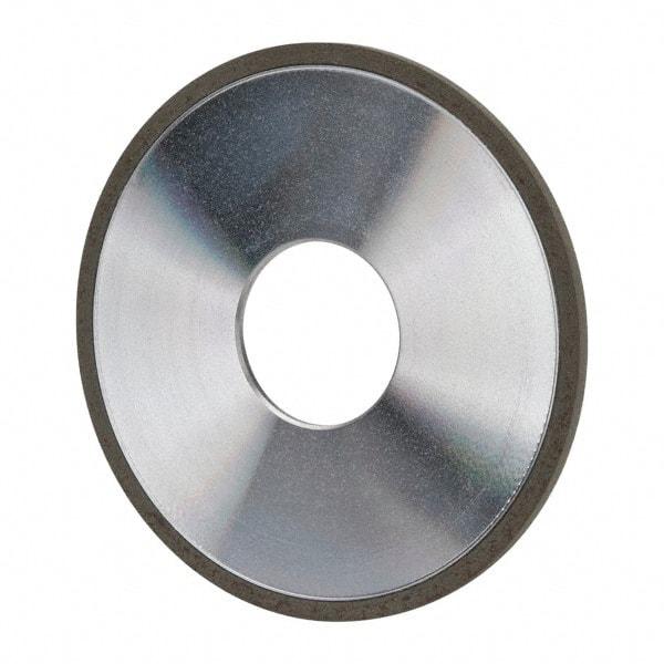 Made in USA - 4" Diam x 1-1/4" Hole x 1/8" Thick, N Hardness, 220 Grit Surface Grinding Wheel - Diamond, Type 1A1, Very Fine Grade - Industrial Tool & Supply