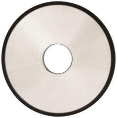 Made in USA - 5" Diam x 1-1/4" Hole x 1/4" Thick, N Hardness, 100 Grit Surface Grinding Wheel - Diamond, Type 1A1, Fine Grade - Industrial Tool & Supply