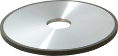 Made in USA - 6" Diam x 1-1/4" Hole x 1/4" Thick, N Hardness, 100 Grit Surface Grinding Wheel - Diamond, Type 1A1, Fine Grade - Industrial Tool & Supply
