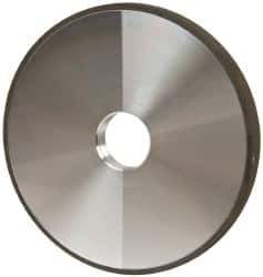 Made in USA - 6" Diam x 1-1/4" Hole x 1/2" Thick, N Hardness, 100 Grit Surface Grinding Wheel - Diamond, Type 1A1, Fine Grade - Industrial Tool & Supply
