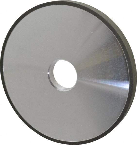 Made in USA - 6" Diam x 1-1/4" Hole x 1/2" Thick, N Hardness, 220 Grit Surface Grinding Wheel - Diamond, Type 1A1, Very Fine Grade - Industrial Tool & Supply