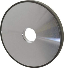 Made in USA - 6" Diam x 1-1/4" Hole x 1/2" Thick, N Hardness, 220 Grit Surface Grinding Wheel - Diamond, Type 1A1, Very Fine Grade - Industrial Tool & Supply