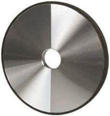 Made in USA - 7" Diam x 1-1/4" Hole x 1/2" Thick, N Hardness, 100 Grit Surface Grinding Wheel - Diamond, Type 1A1, Fine Grade - Industrial Tool & Supply