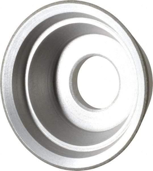 Made in USA - 3-3/4" Diam, 1-1/4" Hole Size, 1-1/2" Overall Thickness, 150 Grit, Type 11 Tool & Cutter Grinding Wheel - Very Fine Grade, Diamond - Industrial Tool & Supply
