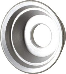 Made in USA - 3-3/4" Diam, 1-1/4" Hole Size, 1-1/2" Overall Thickness, 150 Grit, Type 11 Tool & Cutter Grinding Wheel - Very Fine Grade, Diamond - Industrial Tool & Supply