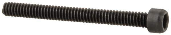 Value Collection - #0-80 UNF Hex Socket Drive, Socket Cap Screw - Alloy Steel, Black Oxide Finish, Fully Threaded, 5/8" Length Under Head - Industrial Tool & Supply