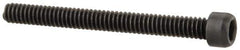 Value Collection - #0-80 UNF Hex Socket Drive, Socket Cap Screw - Alloy Steel, Black Oxide Finish, Fully Threaded, 5/8" Length Under Head - Industrial Tool & Supply