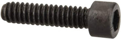 Value Collection - #1-64 UNC Hex Socket Drive, Socket Cap Screw - Alloy Steel, Black Oxide Finish, Fully Threaded, 5/16" Length Under Head - Industrial Tool & Supply