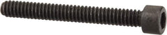 Value Collection - #1-64 UNC Hex Socket Drive, Socket Cap Screw - Alloy Steel, Black Oxide Finish, Fully Threaded, 1/2" Length Under Head - Industrial Tool & Supply
