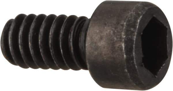 Value Collection - #2-56 UNC Hex Socket Drive, Socket Cap Screw - Alloy Steel, Black Oxide Finish, Fully Threaded, 5/32" Length Under Head - Industrial Tool & Supply