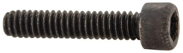Value Collection - #2-56 UNC Hex Socket Drive, Socket Cap Screw - Alloy Steel, Black Oxide Finish, Fully Threaded, 7/16" Length Under Head - Industrial Tool & Supply