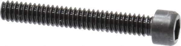 Value Collection - #2-56 UNC Hex Socket Drive, Socket Cap Screw - Alloy Steel, Black Oxide Finish, Fully Threaded, 5/8" Length Under Head - Industrial Tool & Supply